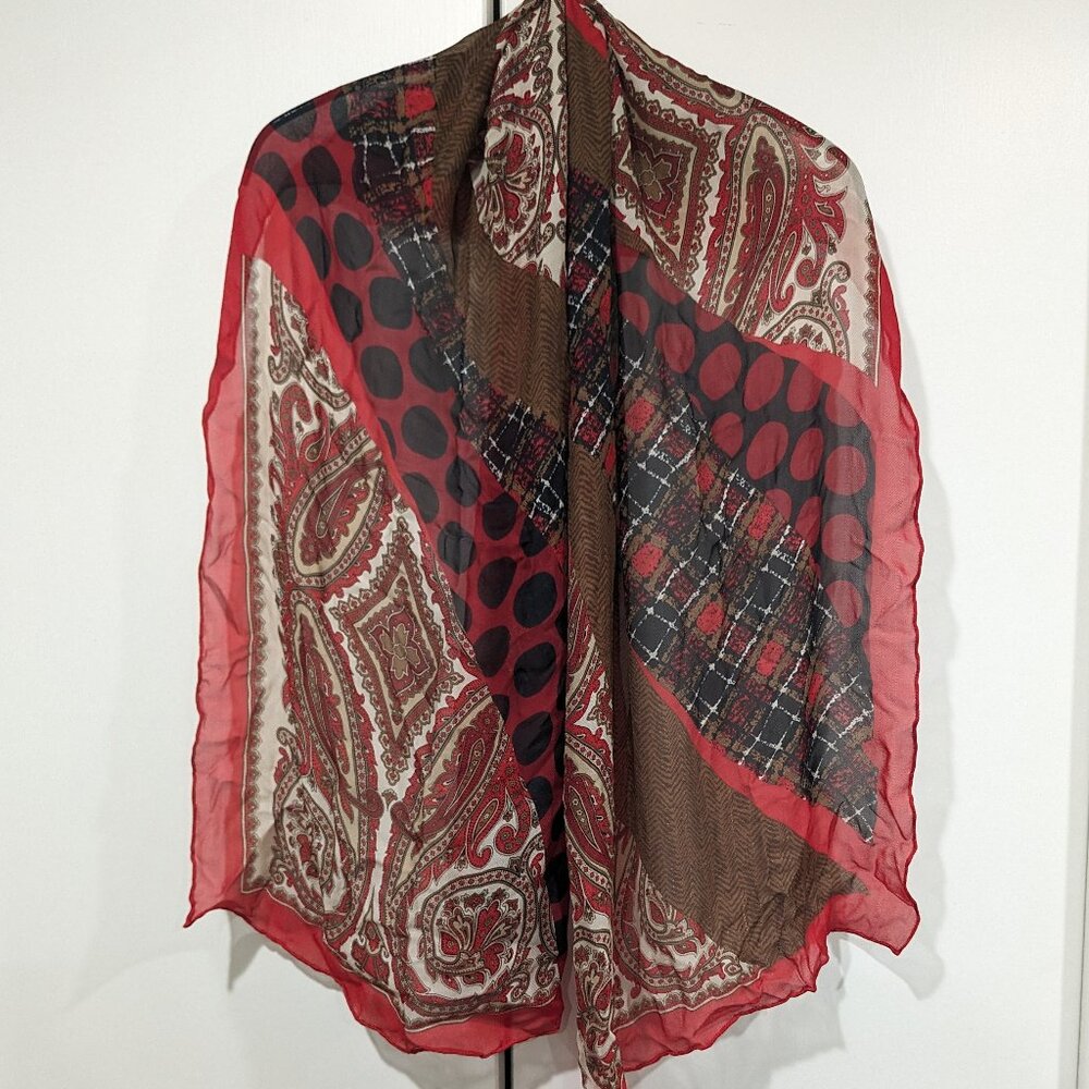 Carlisle red scarf